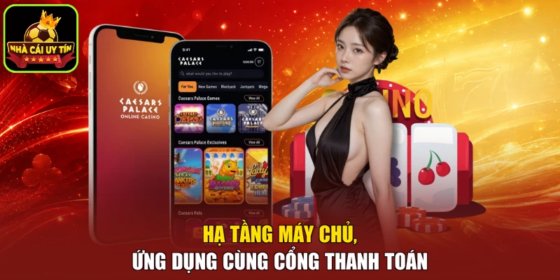 Hạ tầng máy chủ, ứng dụng cùng cổng thanh toán