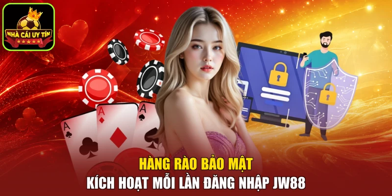 Hàng rào bảo mật kích hoạt mỗi lần đăng nhập JW88