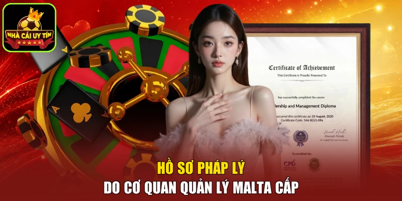 Hồ sơ pháp lý do cơ quan quản lý Malta cấp
