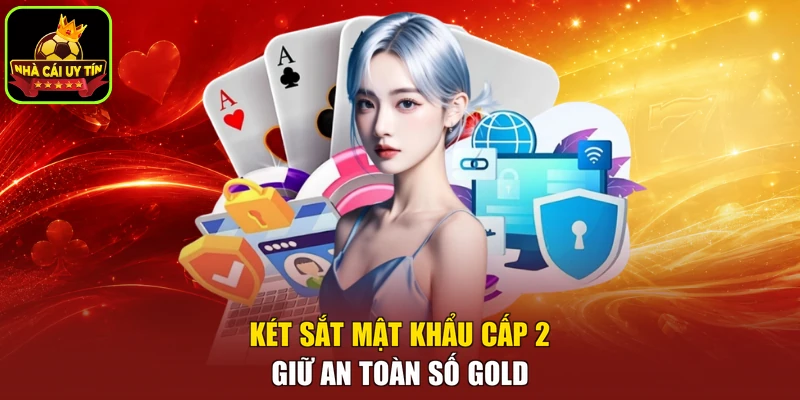 Két sắt mật khẩu cấp 2 giữ an toàn số Gold