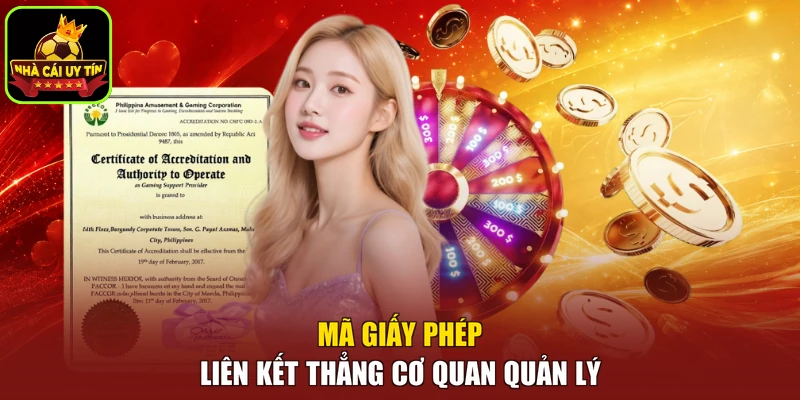 Mã giấy phép liên kết thẳng cơ quan quản lý
