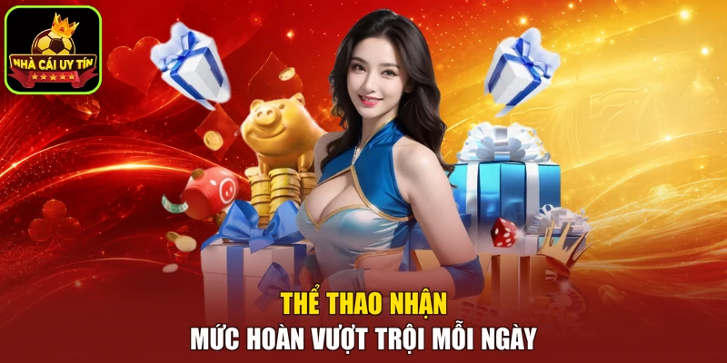 Thể thao nhận mức hoàn vượt trội mỗi ngày